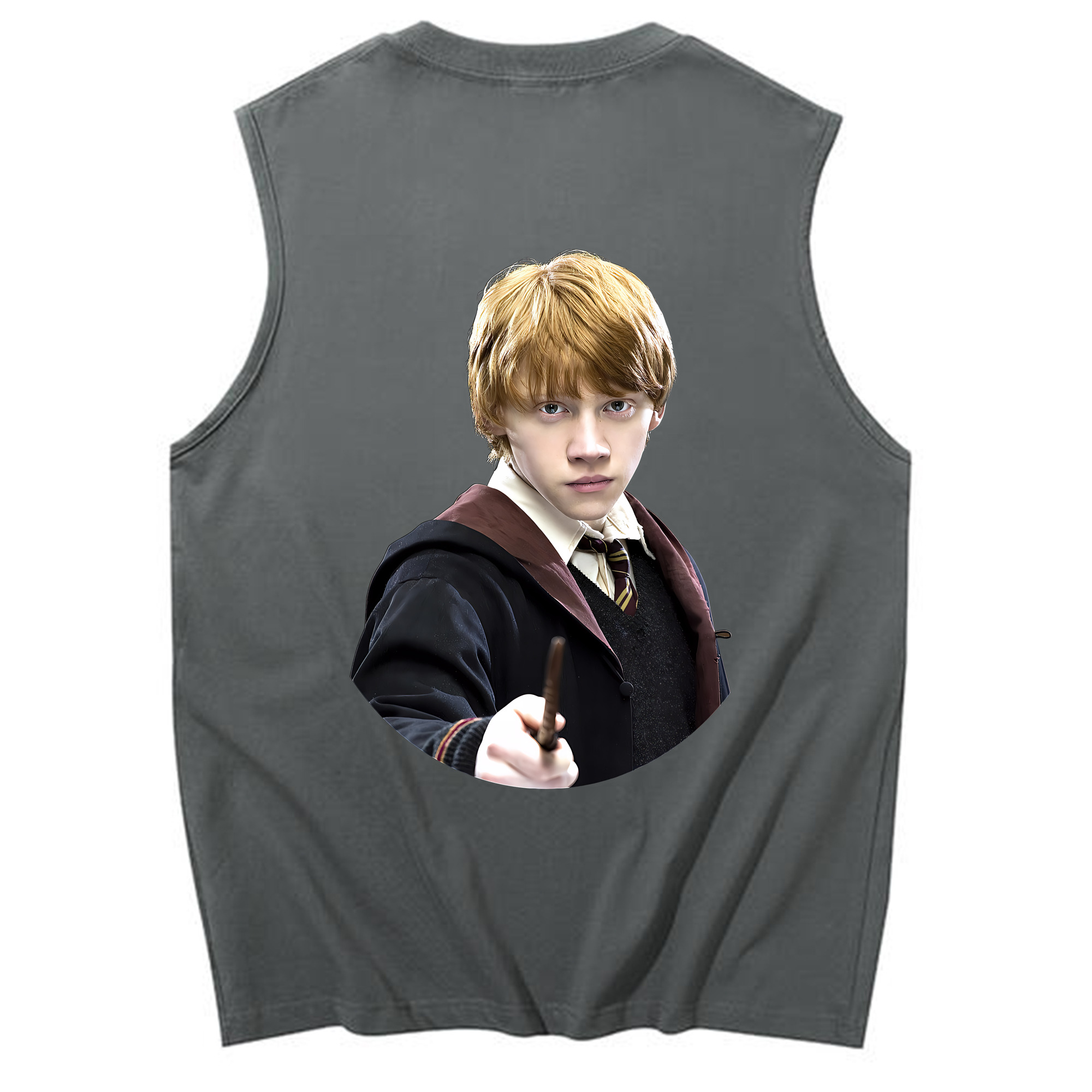 （画像用） Harry Potter ハリー・ポッターシリーズ コットン100％タンクトップ（背面プリント）